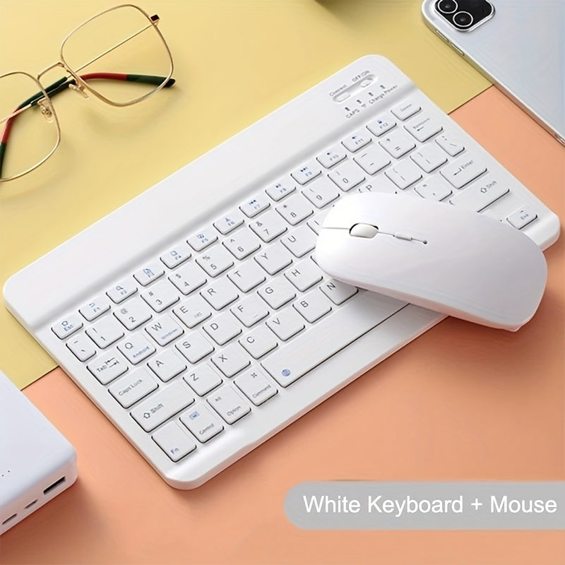 Ultra Thin Wireless Keyboard Portable Mini Keyboard Suitable for Tablets, Ipads, Mobile Phones