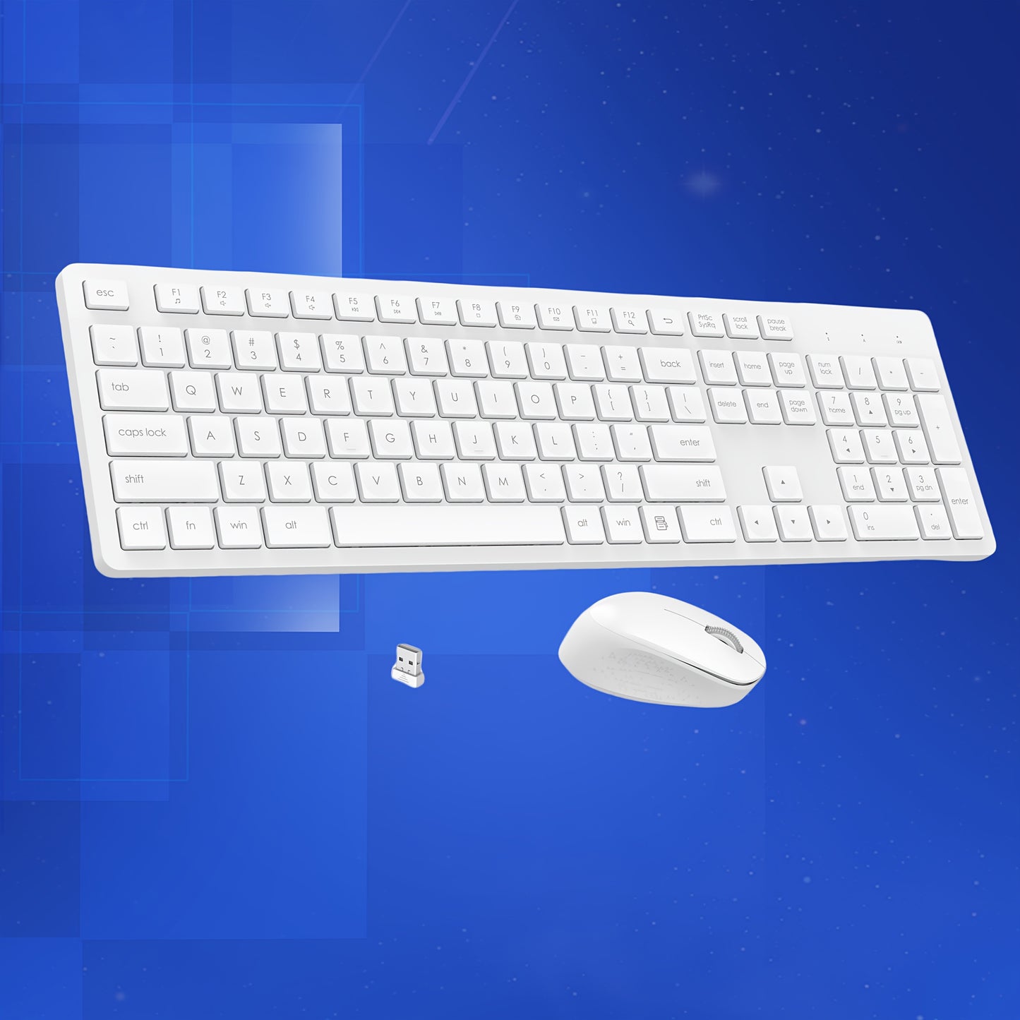 Wireless Keyboard Mouse Set Keyboard And Mouse Set Business Office Home Keyboard Laptop Desktop Computer Universal