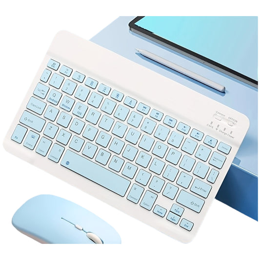 Ultra Thin Wireless Keyboard Portable Mini Keyboard Suitable for Tablets, Ipads, Mobile Phones