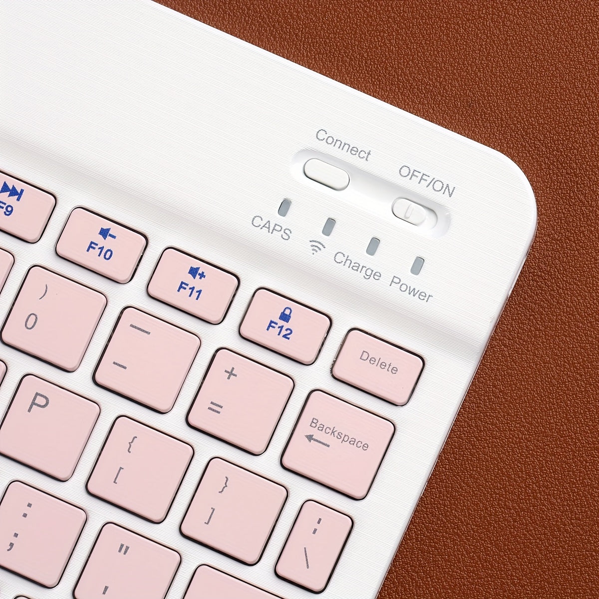 Ultra-thin Wireless Keyboard, Rechargeable Portable Wireless Keyboard, Scissor Keys