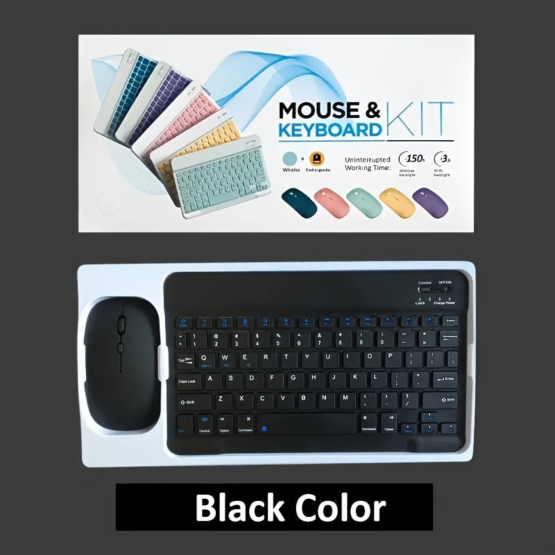 Keyboard for Tablet Android iOS Windows Wireless Keyboard And mouse, Gaming Keyboard 78-Key Silent Ultra-Thin Keyboard for iPad Phone