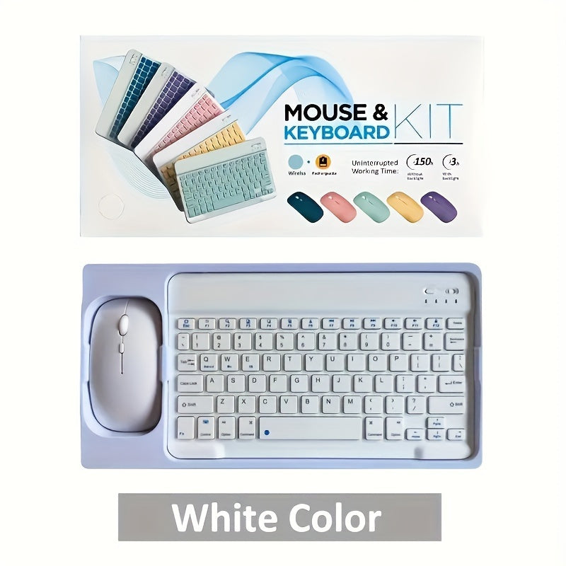 Keyboard for Tablet Android iOS Windows Wireless Keyboard And mouse, Gaming Keyboard 78-Key Silent Ultra-Thin Keyboard for iPad Phone