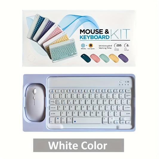 Keyboard for Tablet Android iOS Windows Wireless Keyboard And mouse, Gaming Keyboard 78-Key Silent Ultra-Thin Keyboard for iPad Phone