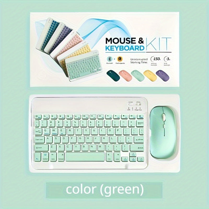 Keyboard for Tablet Android iOS Windows Wireless Keyboard And mouse, Gaming Keyboard 78-Key Silent Ultra-Thin Keyboard for iPad Phone