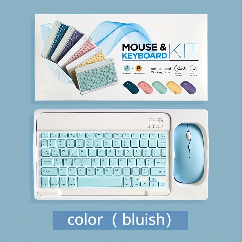 Keyboard for Tablet Android iOS Windows Wireless Keyboard And mouse, Gaming Keyboard 78-Key Silent Ultra-Thin Keyboard for iPad Phone