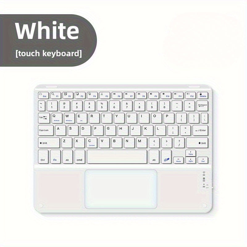 For Ipad, Tablet, Phone, Office, Universal Three System Wireless Touch, Touch, Wireless Keyboard
