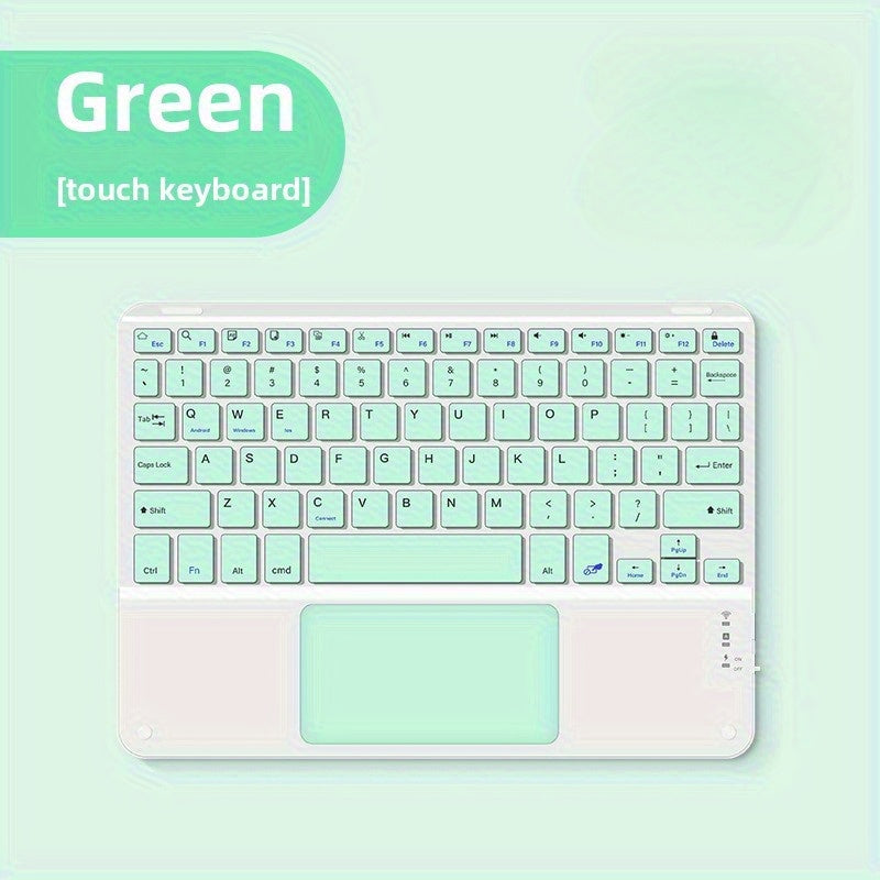 For Ipad, Tablet, Phone, Office, Universal Three System Wireless Touch, Touch, Wireless Keyboard