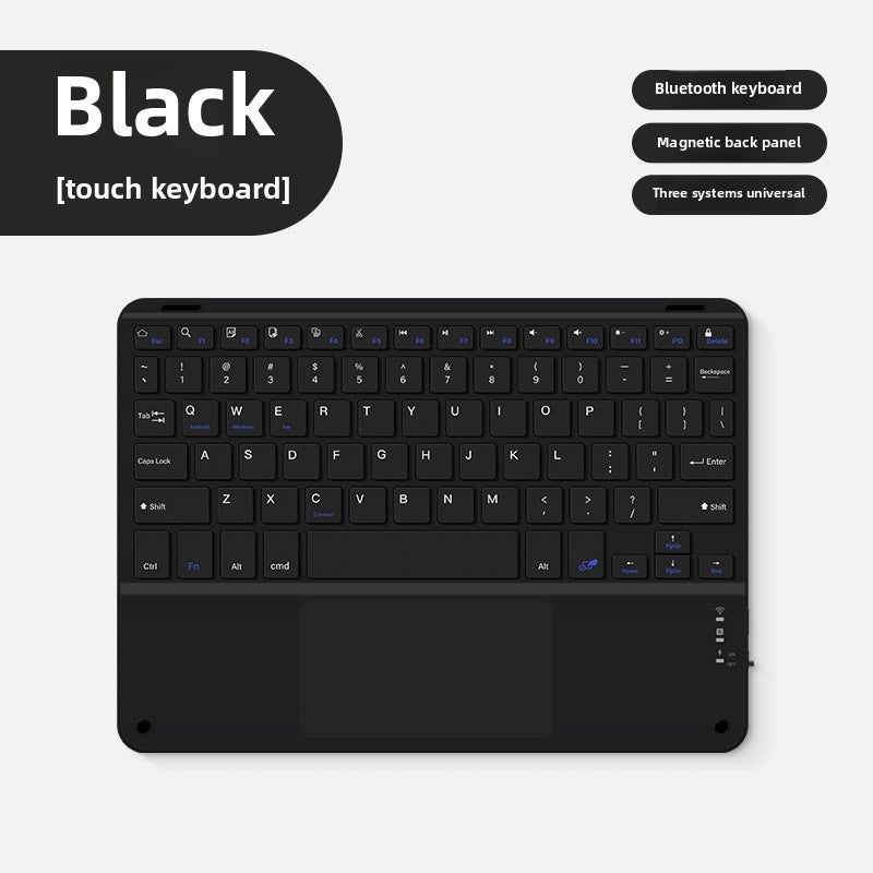For Ipad, Tablet, Phone, Office, Universal Three System Wireless Touch, Touch, Wireless Keyboard