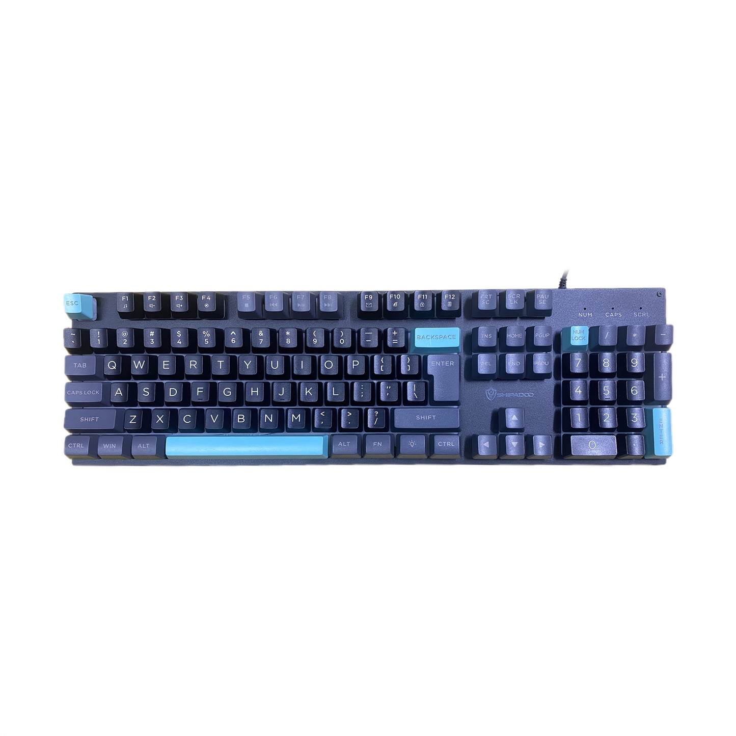 Rainbow LED Gaming Keyboard Rainbow LED Backlit Mechanical Feeling Gaming Keyboard, 104 Keys Wired Keyboard | USB Wired Mechanical Computer Keyboard for Office Laptop, Desktop, PC Gamers