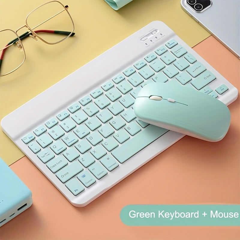 Ultra Thin Wireless Keyboard Portable Mini Keyboard Suitable for Tablets, Ipads, Mobile Phones