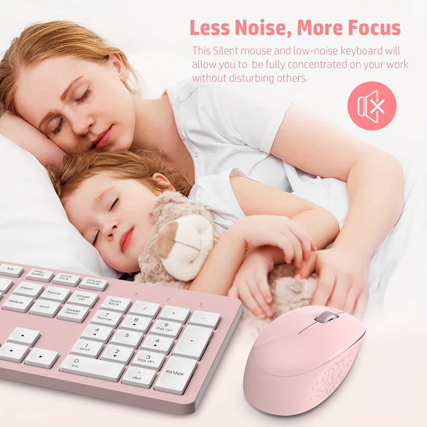 Wireless Keyboard Mouse Set Keyboard And Mouse Set Business Office Home Keyboard Laptop Desktop Computer Universal
